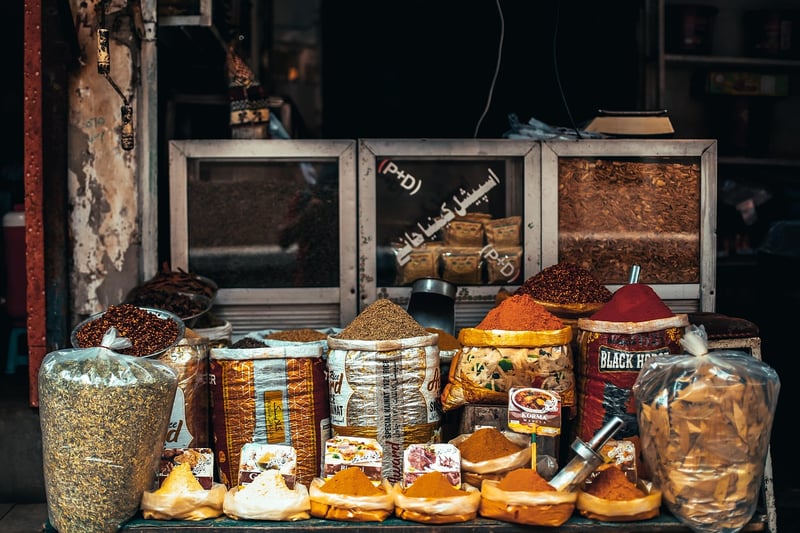 Colorful Ingredient Mixes